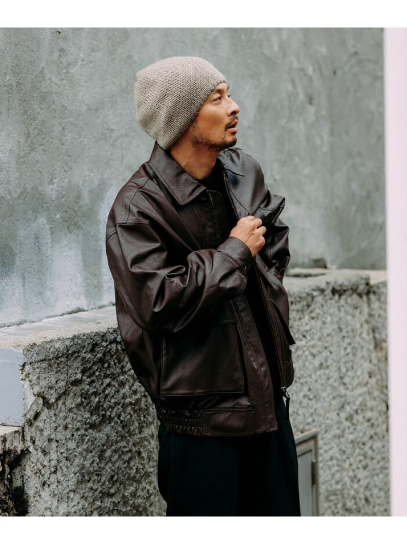 楽天市場】【SALE／40%OFF】FREAK'S STORE フェイクレザー ジップ