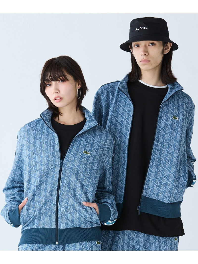 楽天市場】LACOSTE モノグラムジャカードトラックジャケット