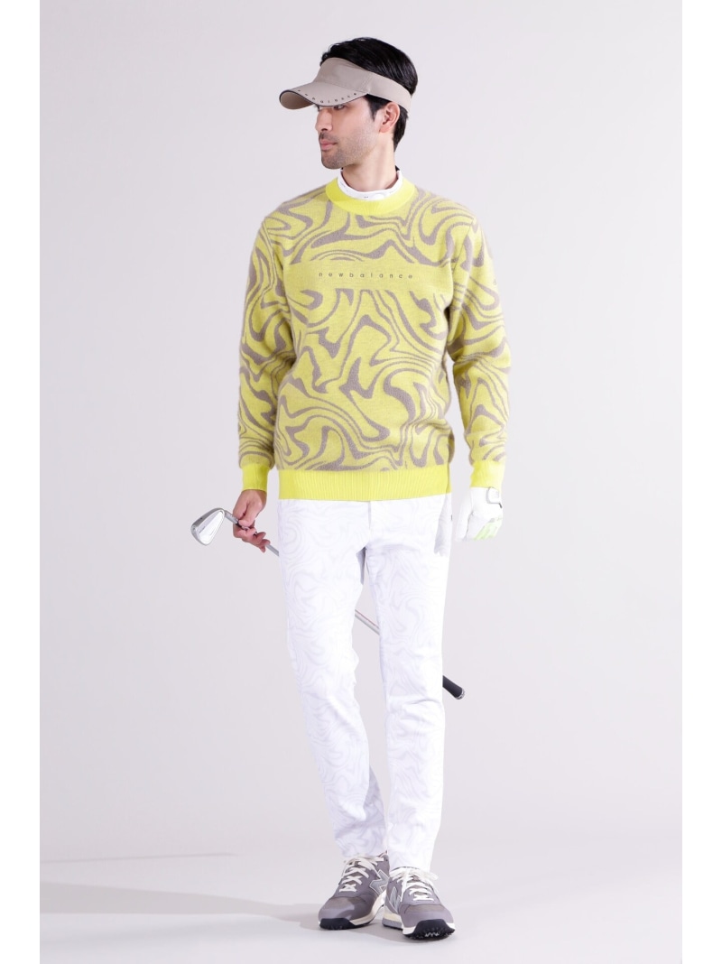 楽天市場】【SALE／70%OFF】New Balance Golf マーブル柄 モックネック
