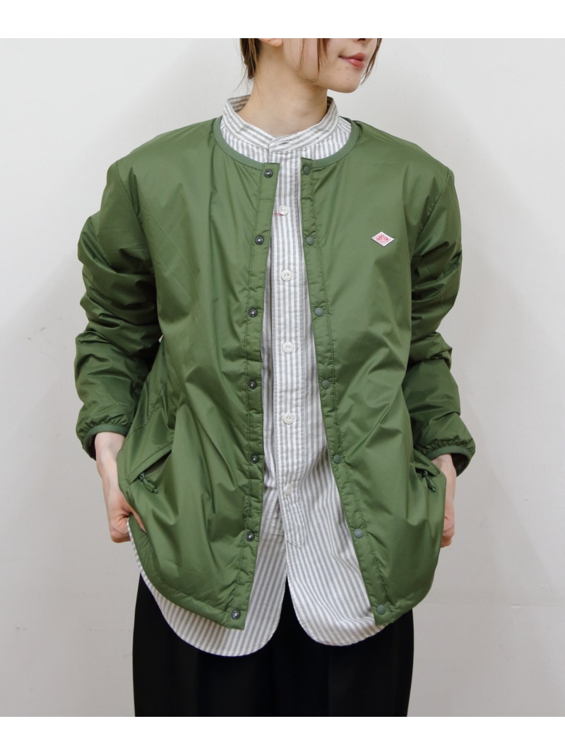 楽天市場】インナーダウン ダントン（カラーカーキグリーン）の通販