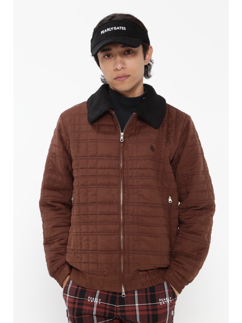 楽天市場】PEARLY GATES エルモザスエード*ジェシーボア 中綿ブルゾン