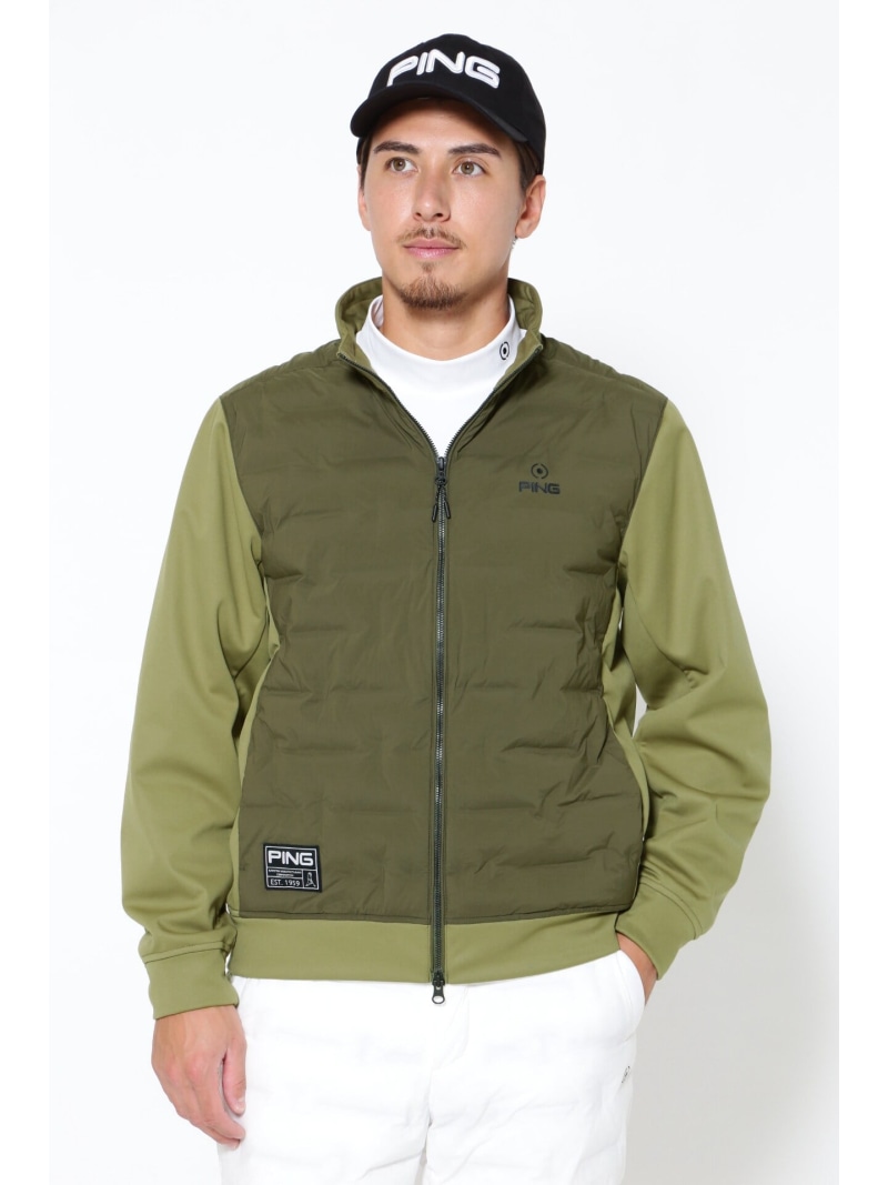 あたたか 大人気 PING 中綿ブルゾン(2L) PING（ピン） PING 2WAY 中綿