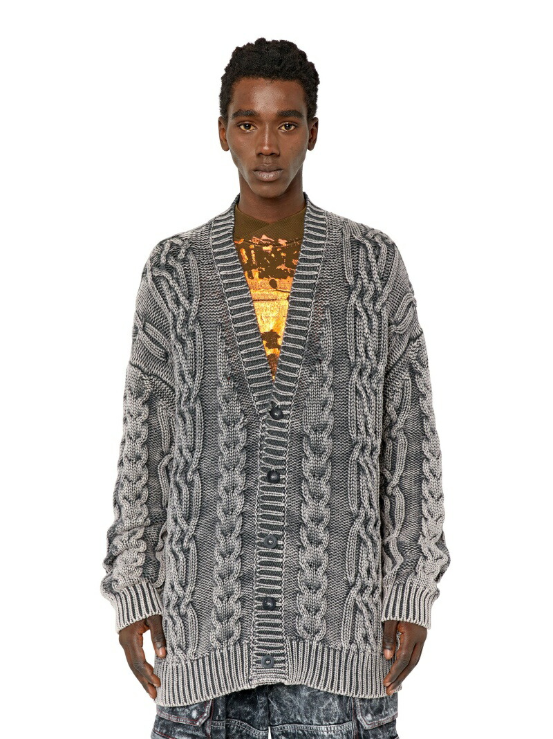 楽天市場】【SALE／40%OFF】DIESEL メンズ ニット カーディガン