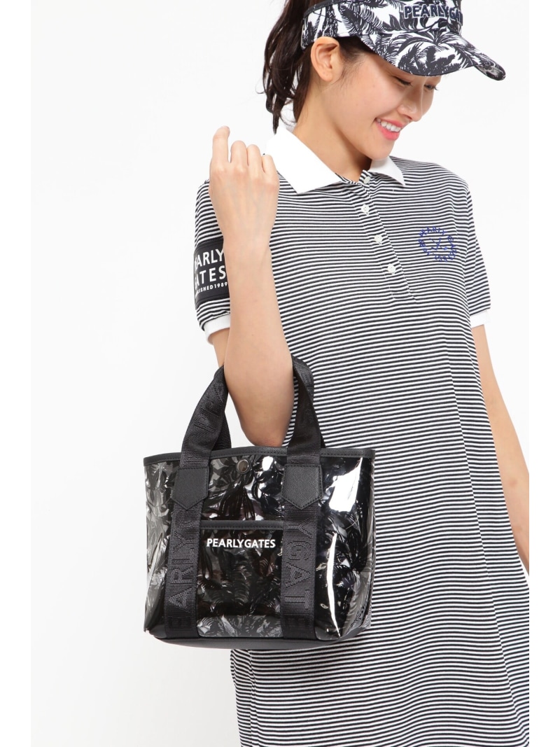楽天市場】PEARLY GATES クリアカートバッグ ＜ボタニカル柄＞ (UNISEX
