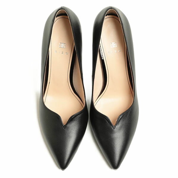 楽天市場】EIZO エイゾー レディース パンプス レザー Vカット ポイン