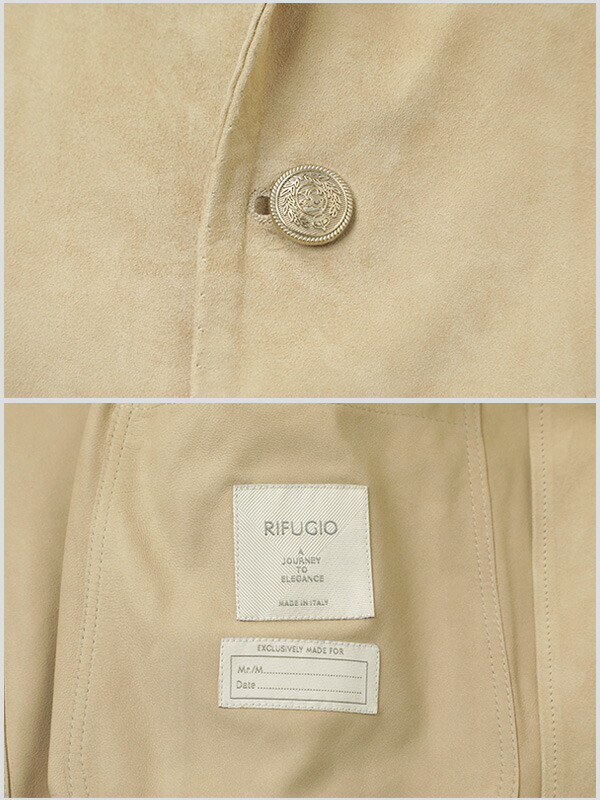 楽天市場】RIFUGIO リフージオ ジャケット テーラード 2B シングル