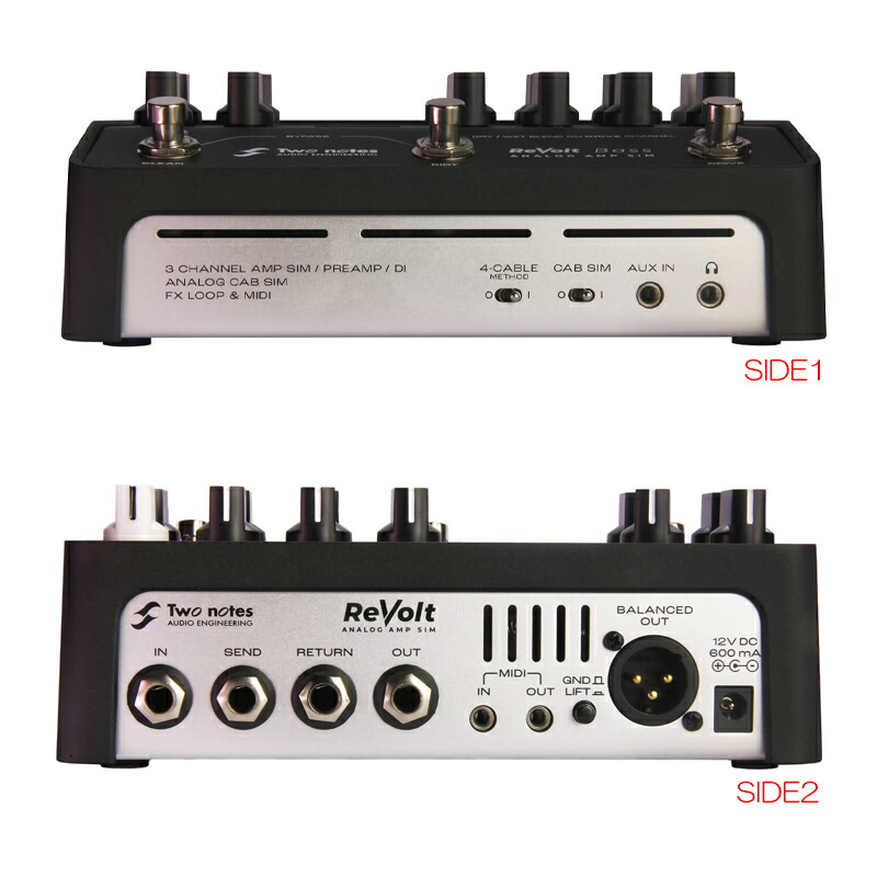 楽天市場】TWO NOTES REVOLT BASS オールアナログ・アンプ
