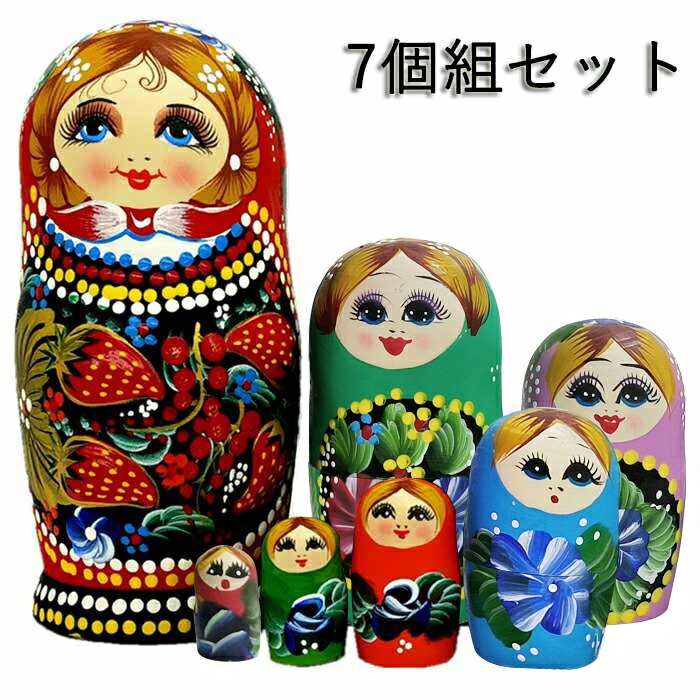 楽天市場】マトリョーシカ ロシア クリスマス 人形 民芸品 土産物