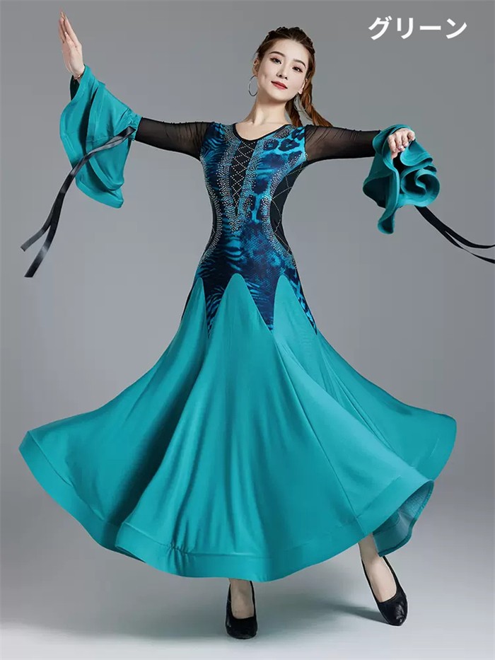 楽天市場】社交ダンス衣装 社交ダンス ドレス 社交 ダンス練習着 2way