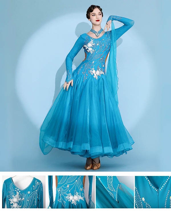 楽天市場】社交ダンス衣装 社交ダンス ドレス 社交 ダンス練習着 社交