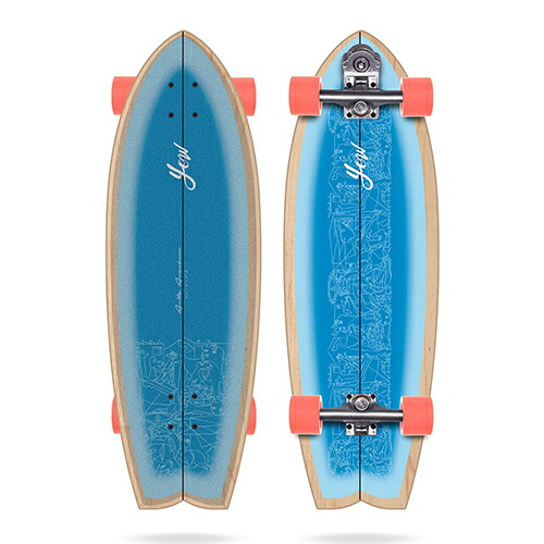 楽天市場】送料無料 YOW SURFSKATE ヤウ サーフスケート スケボー
