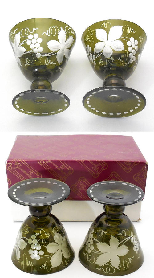 楽天市場】ボヘミア Bohemia エーゲルマン グリーン Egermann サケペア