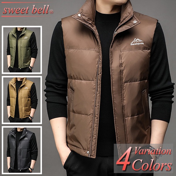 楽天市場】ダウンベスト メンズ「高品質」ゴルフ ブランド ビジネス