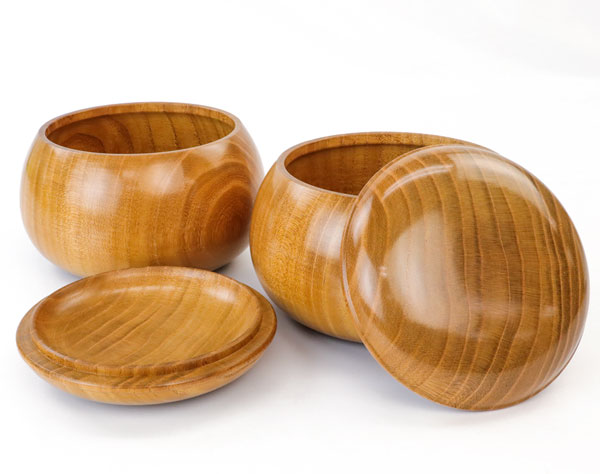 楽天市場】囲碁 高級木製碁笥 本桑 特大 ※熟練職人が造る高級碁笥の