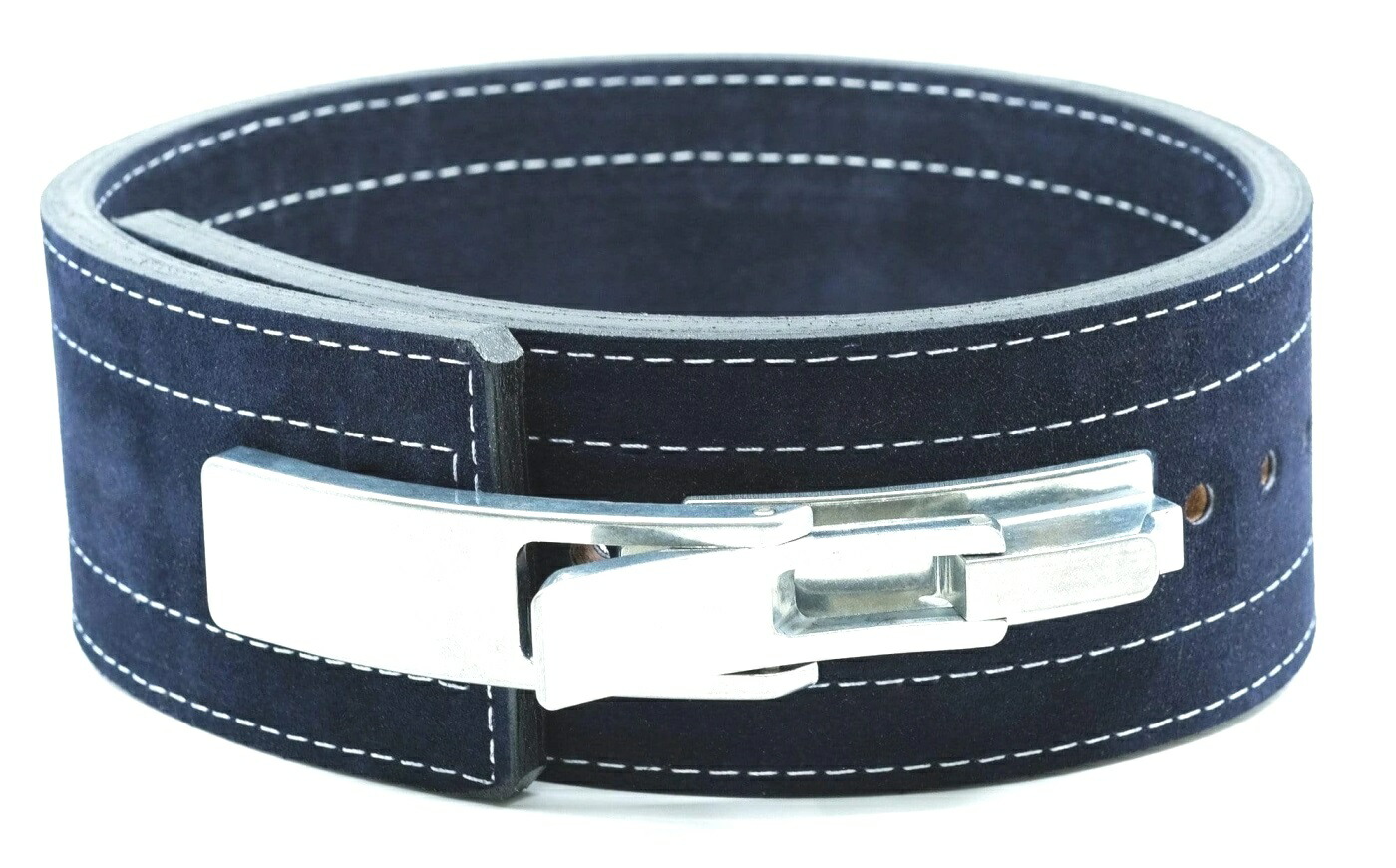 INZER（インザー）パワーベルト レバーアクション ブルー 前面ワイド