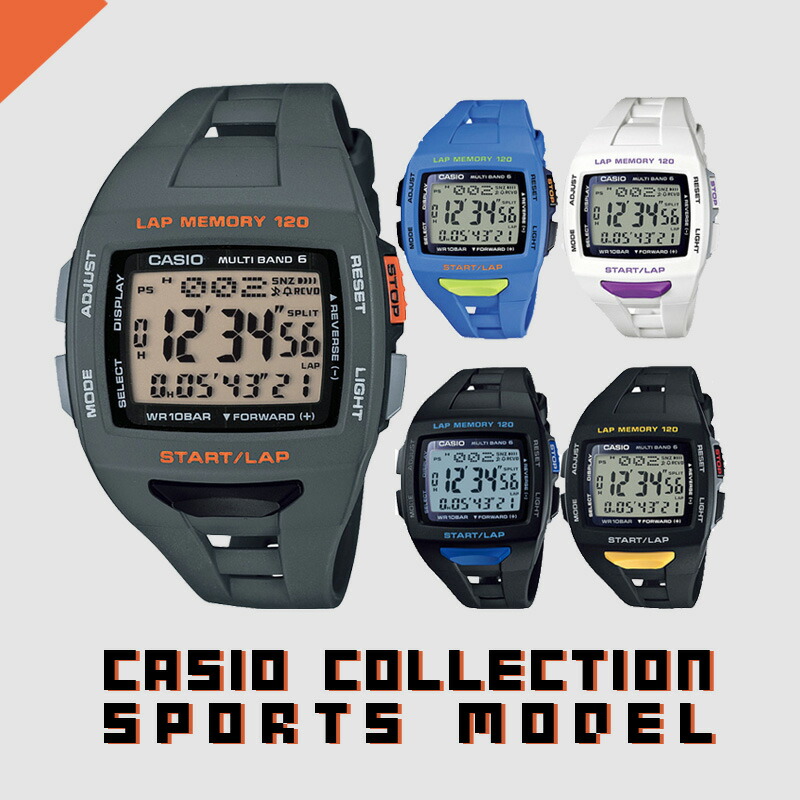 楽天市場】カシオ CASIO 腕時計 スポーツ STW-1000-1BJH STW-1000-1JH