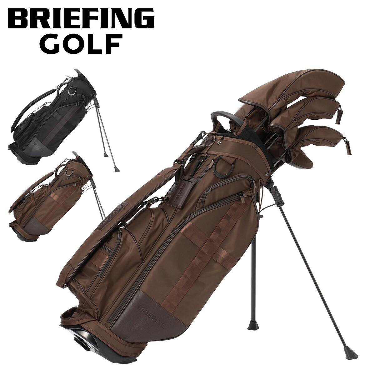 楽天市場】ブリーフィング ヘッドカバー（キャディバッグ｜バッグ