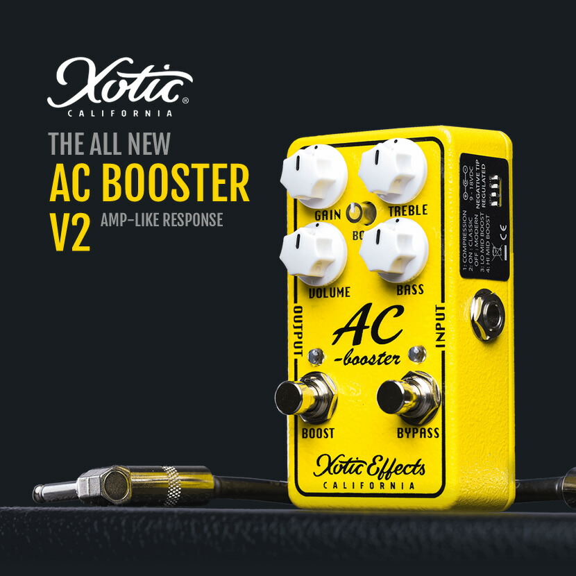 楽天市場】AC Booster V2 Xotic オーバードライブ ブースター 【 ACB