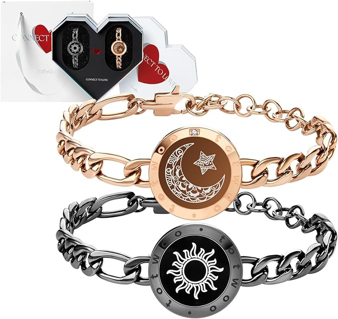 楽天市場】[TOTWOO] 正規品 長距離タッチブレスレット 遠距離 カップル