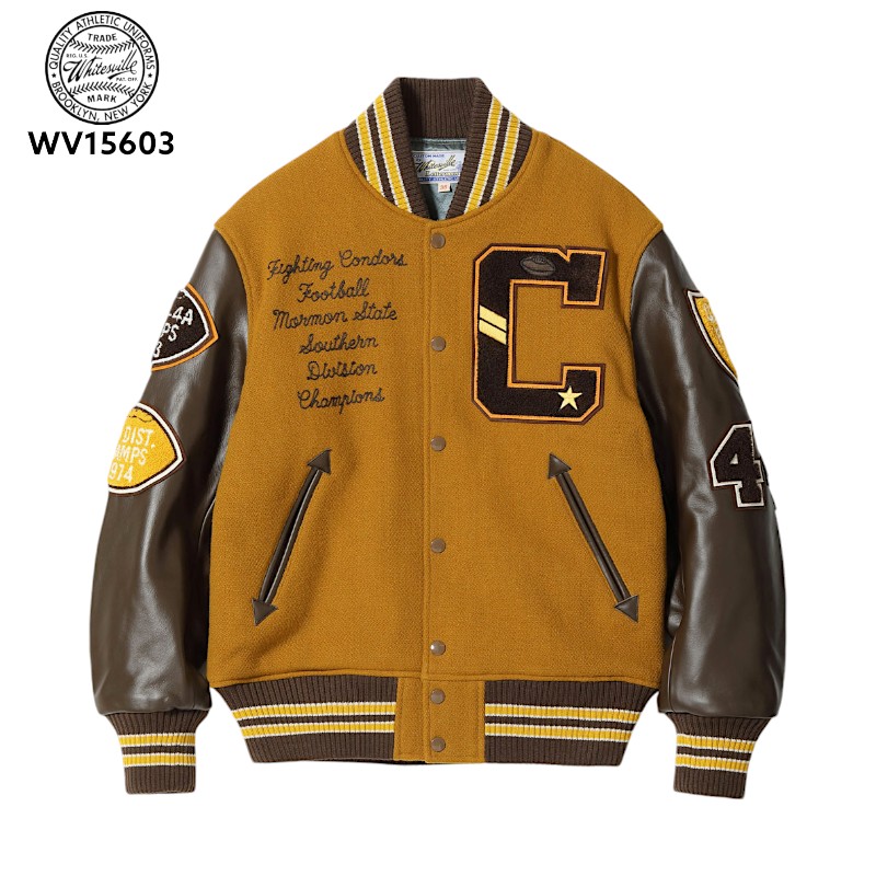 楽天市場】【WHITESVILLE】 ホワイツビル スタジャン WV15603-156