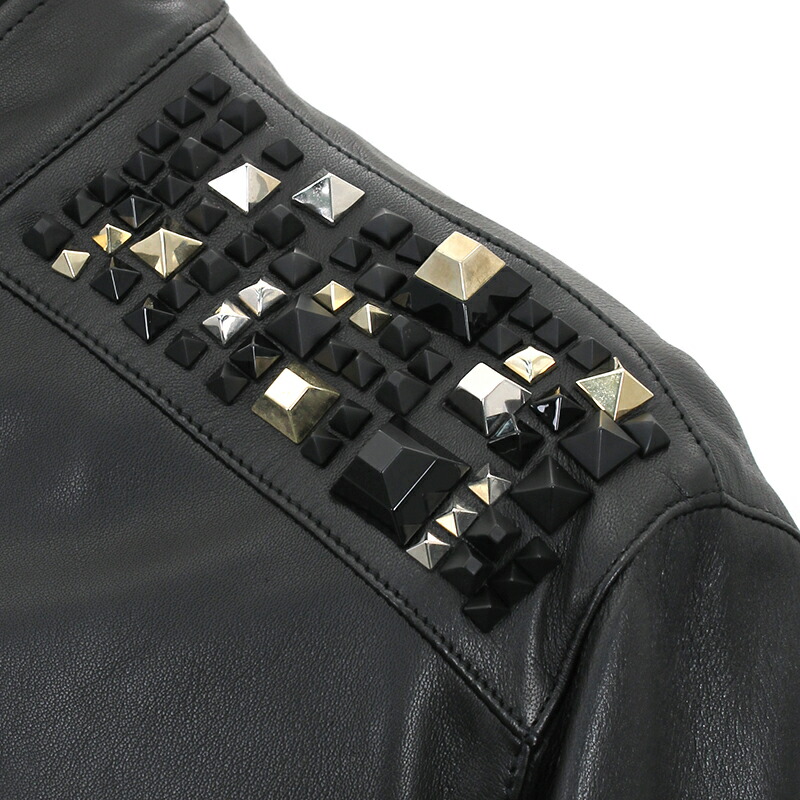 楽天市場】ヴェルサーチェ ジャケット メンズ ライダース 本革