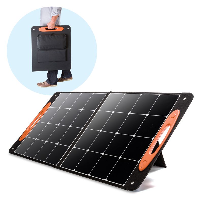 楽天市場】ポータブルソーラーパネル（100W） : サンワダイレクト楽天