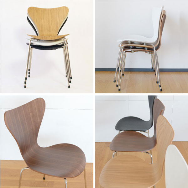 楽天市場】【デザイナー：アルネ・ヤコブセン】 商品名：セブンチェア