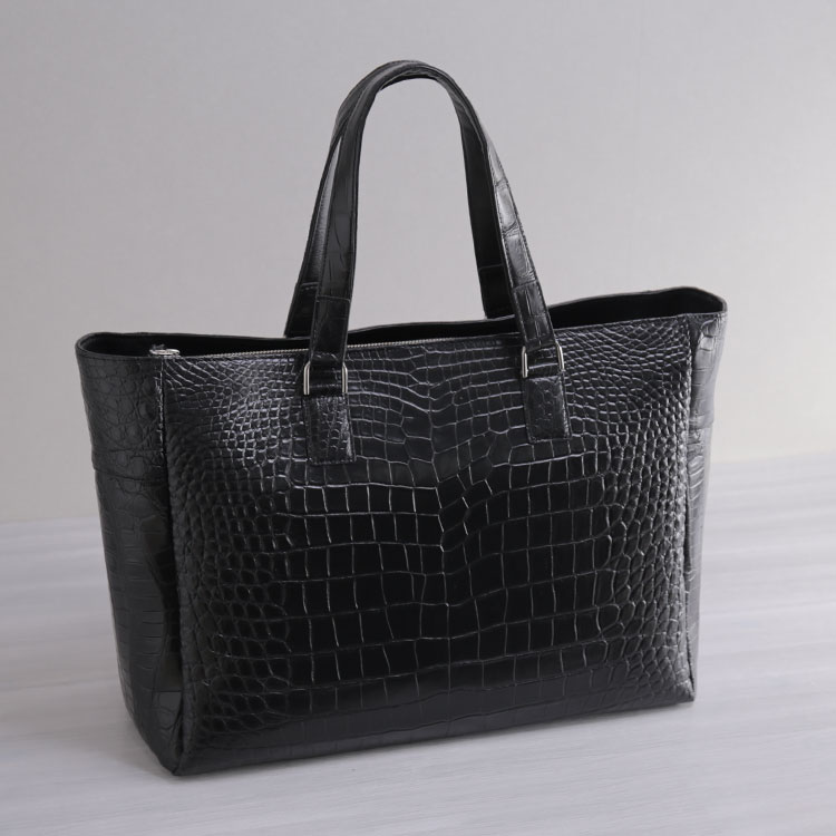 楽天市場】クロコダイル トートバッグ メンズ 日本製 センター取り 幅