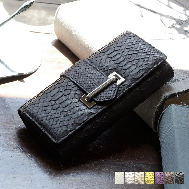 楽天市場】ダイヤモンド パイソン メンズ 長財布 ベルト デザイン 多