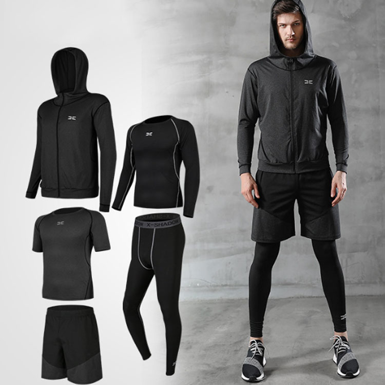 楽天市場】送料無料 スポーツウェア 5点セット コンプレッションウェア