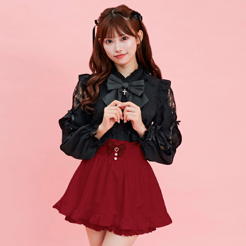 楽天市場】裾ダブルフリルスカパン10/30 12:00 新色販売スタート9/27