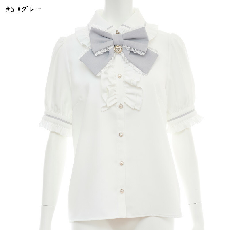 美品】【11/10まで限定セール】レア BABY ホワイトフリル半袖シャツ 美