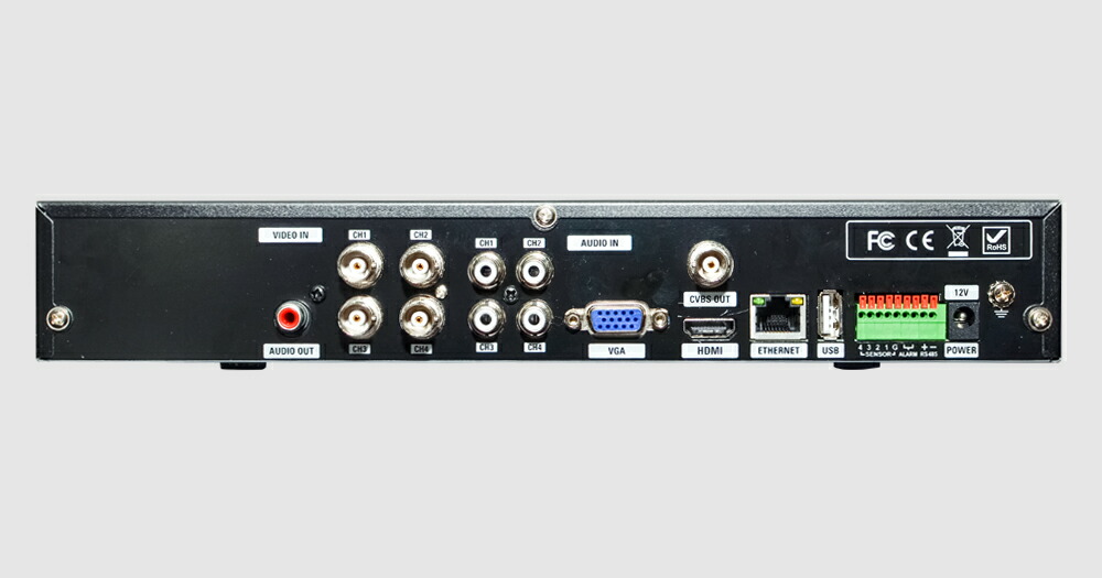 楽天市場】PF-RA304 旧 PF-RP004防犯カメラ録画機 4ch デジタル