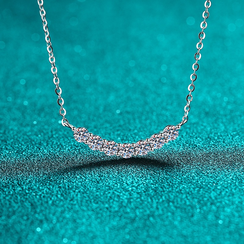 楽天市場】モアサナイト ネックレス シルバー925 ペンダント レディー