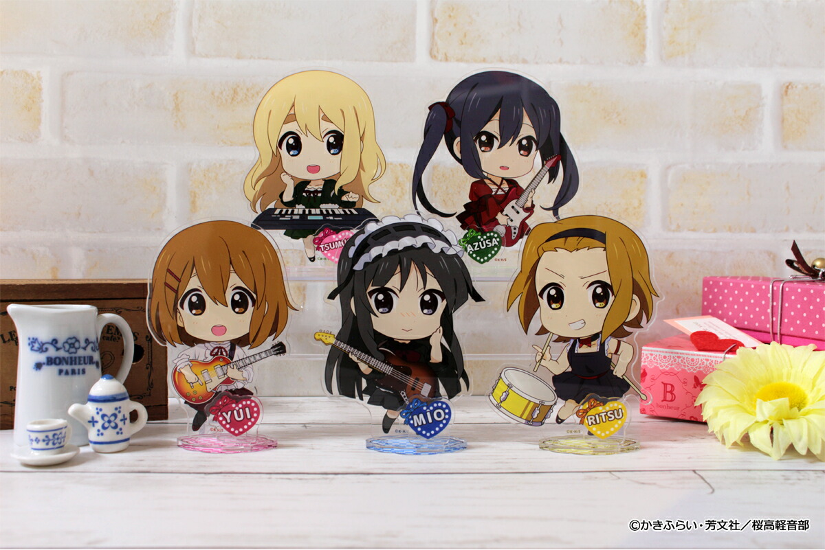 楽天市場】けいおん！ ぷちちょこアクリルスタンド【中野梓（B