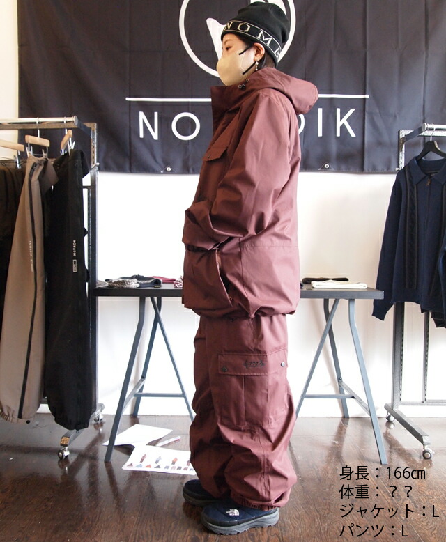 楽天市場】NOMADIK【ノマディック】ウェア 777 SNOW WEAR PNT カラー