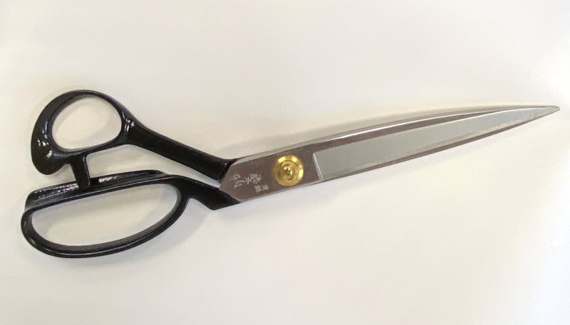 楽天市場】聡太郎 洋裁ハサミ東鋏 ラシャ鋏 280ミリ白紙鋼 付鋼 日本製
