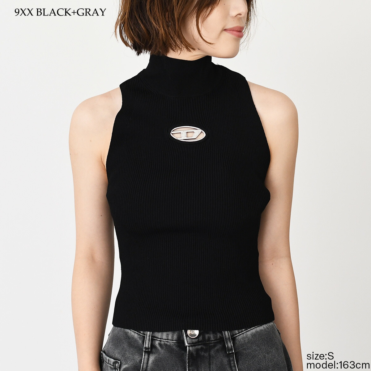 楽天市場】DIESEL ディーゼル トップス M-ONERVAX-TOP ノースリーブ