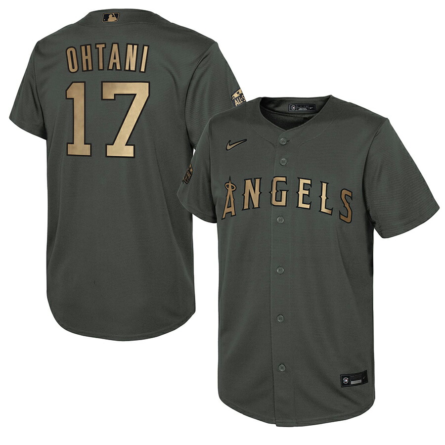 楽天市場】MLB 大谷翔平 エンゼルス ユニフォーム ユース オールスター