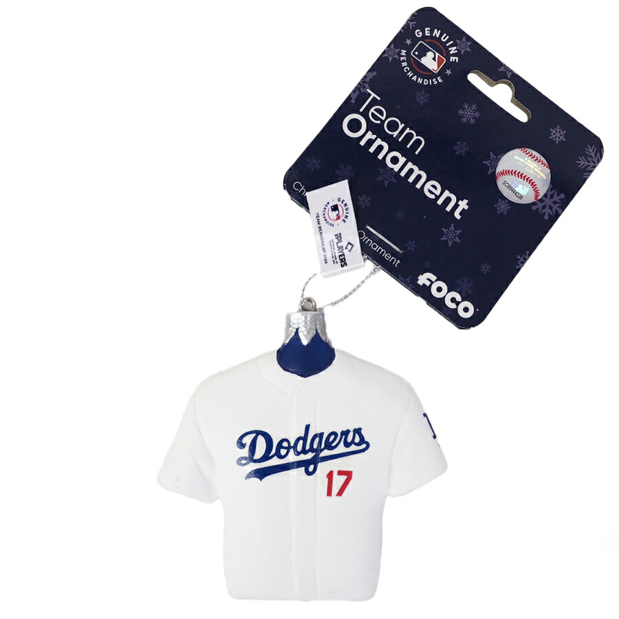 楽天市場】MLB 大谷翔平 ドジャース クリスマスオーナメント Dodgers