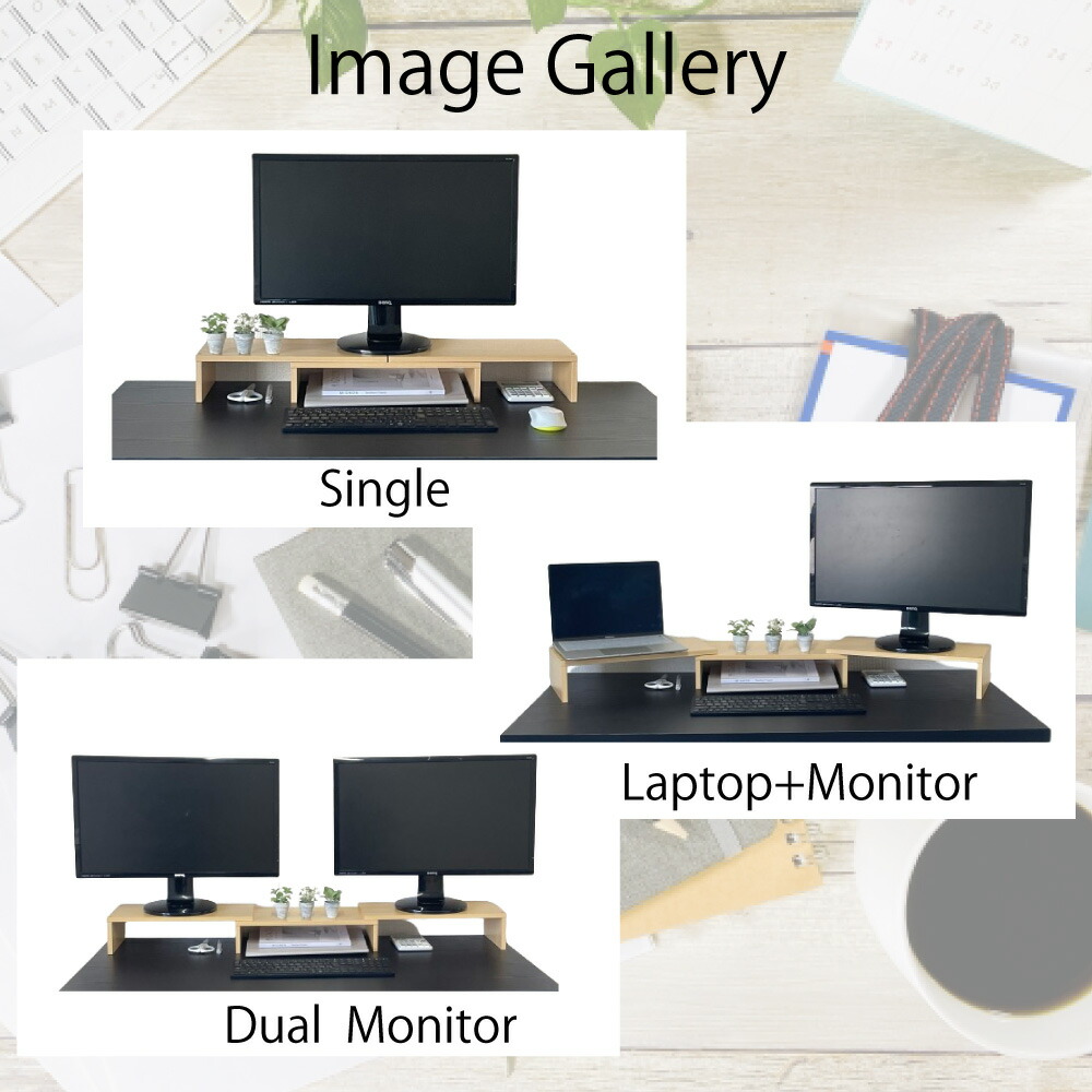 楽天市場】モニター台 机上 モニタースタンド パソコン PC