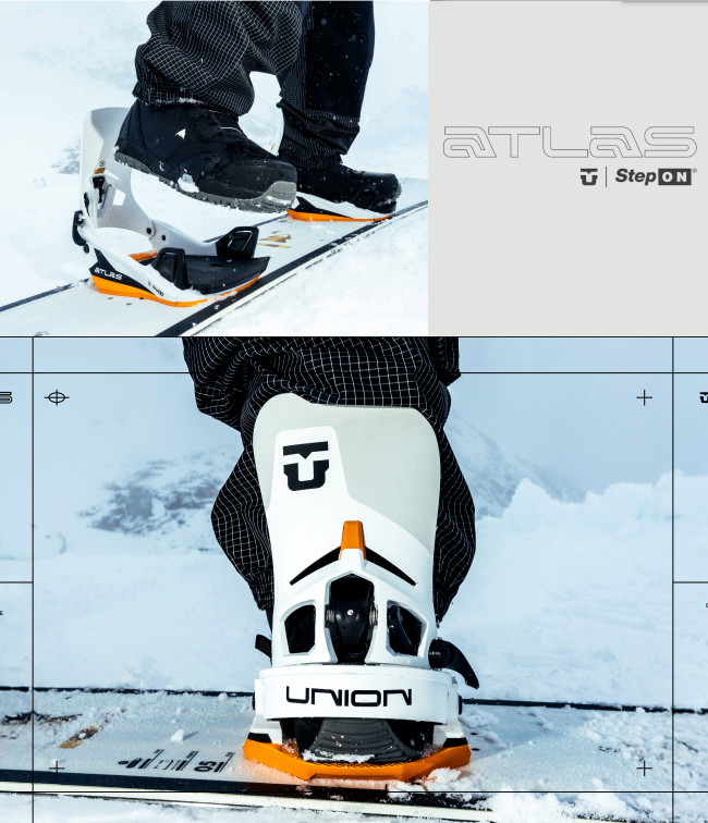 楽天市場】25-26 UNION ユニオン ATLAS STEP ON アトラス ステップオン