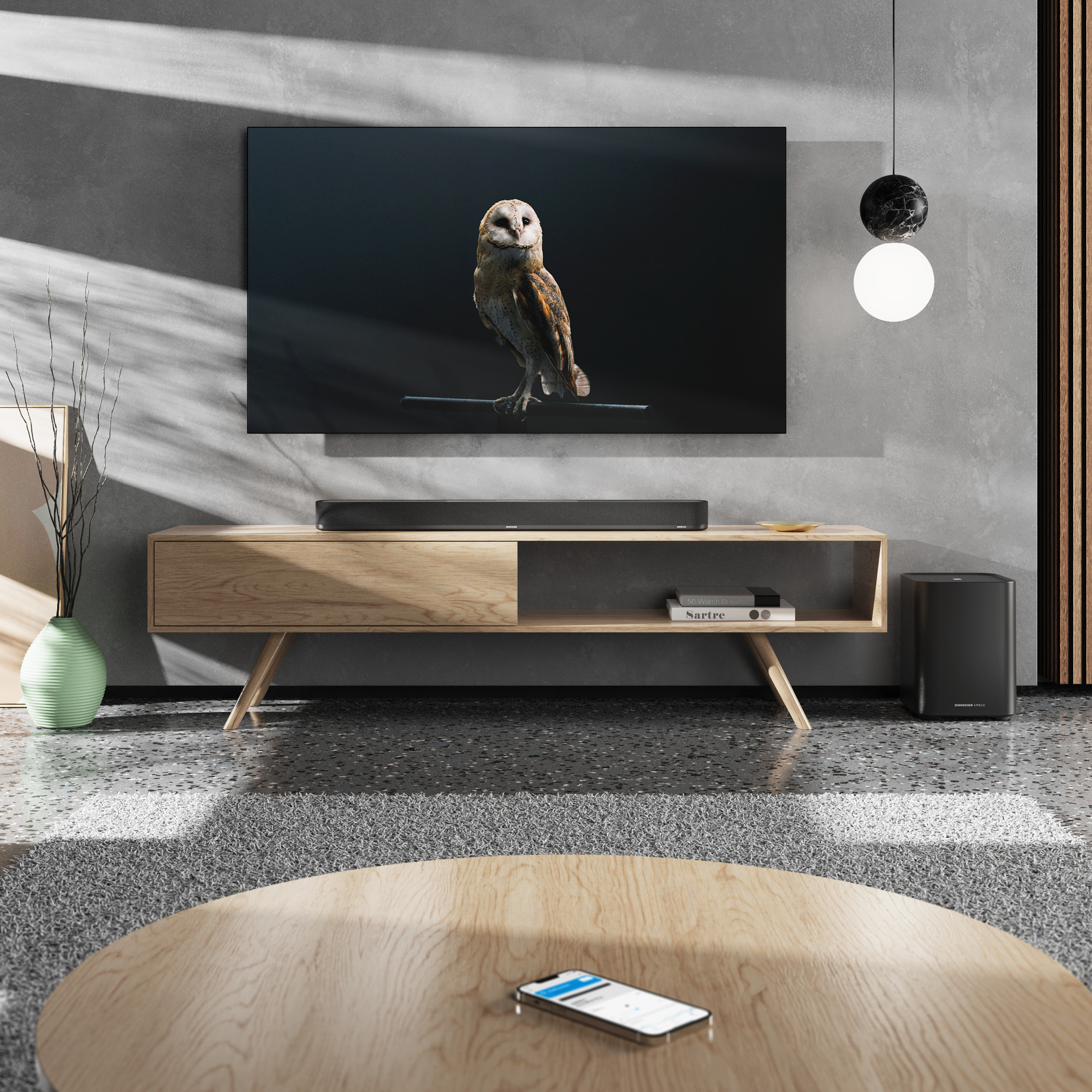 楽天市場】ゼンハイザー公式 Sennheiser AMBEO Sub アンビオ サブ