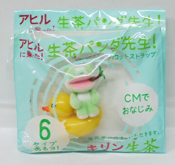 楽天市場】【未開封】生茶パンダ先生 マスコットストラップ 5 キリン