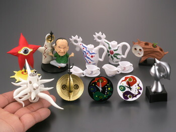 楽天市場】【内袋未開封】カプセルQミュージアム 岡本太郎アートピース