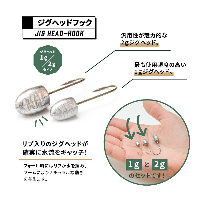 楽天市場】アジング ワーム ライトゲーム セット 1g 2g あす楽 送料