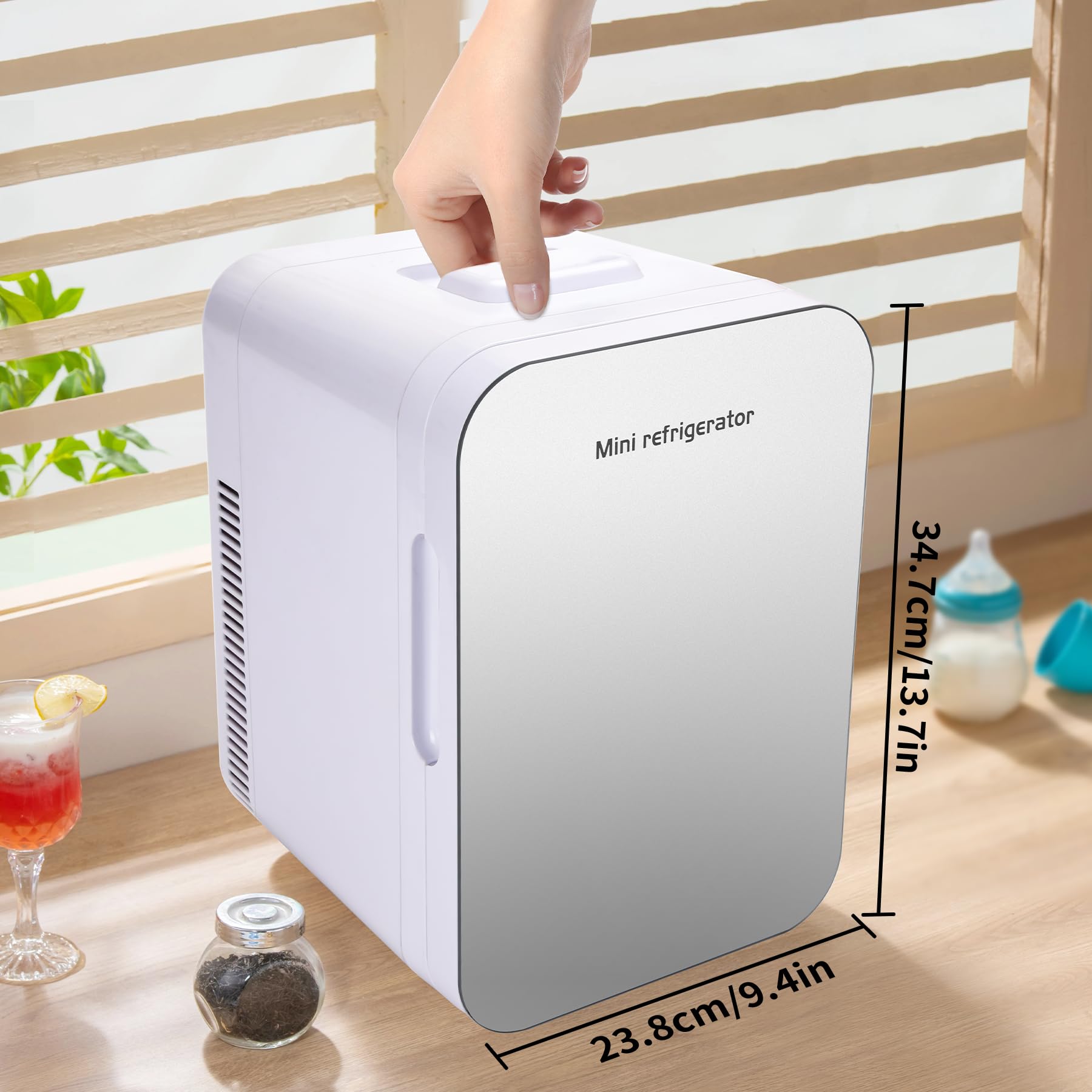 楽天市場】14L 冷蔵庫 小型 保温 保冷両用 ミニ冷蔵庫 冷温庫 持ち運び