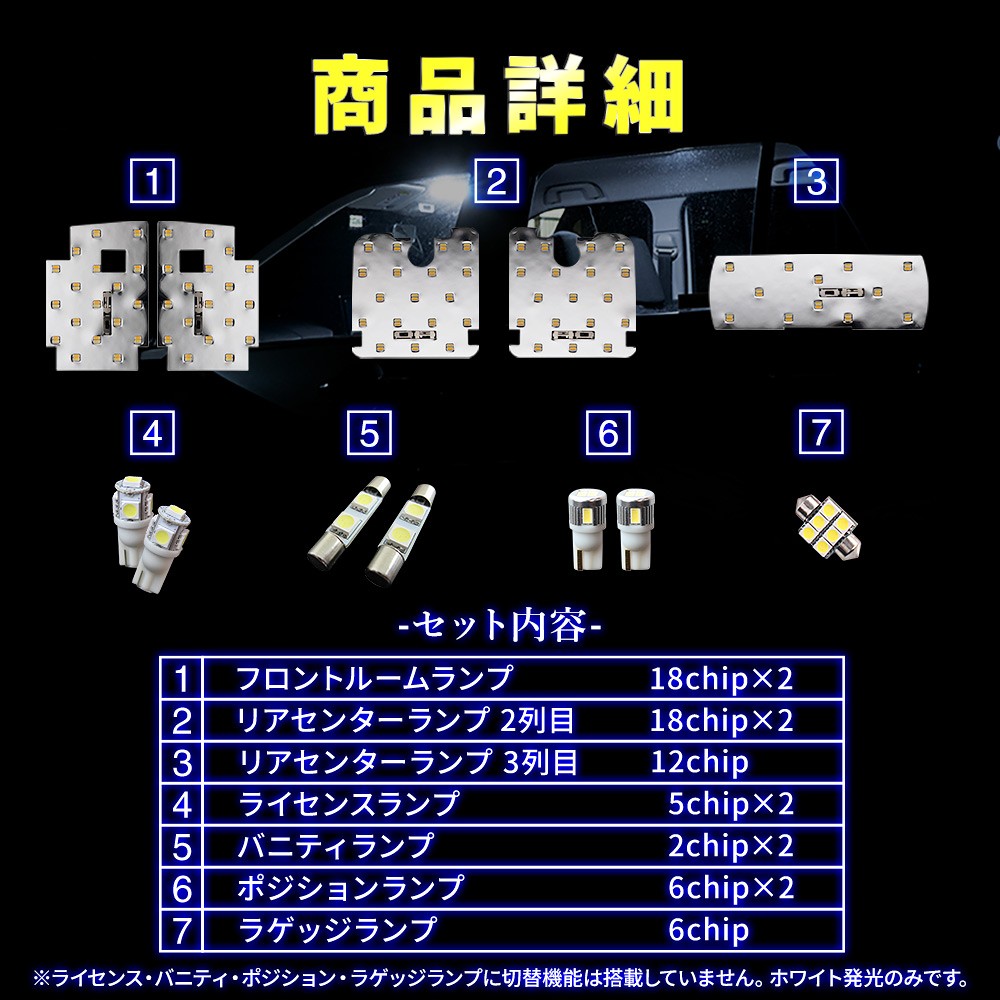 楽天市場】2色切替 CX-8 KG系 LED ルームランプ セット 鏡面加工 バイ