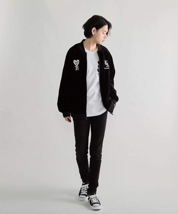 楽天市場】スカジャン ブルゾン ジャケット 上着 アウター 別珍