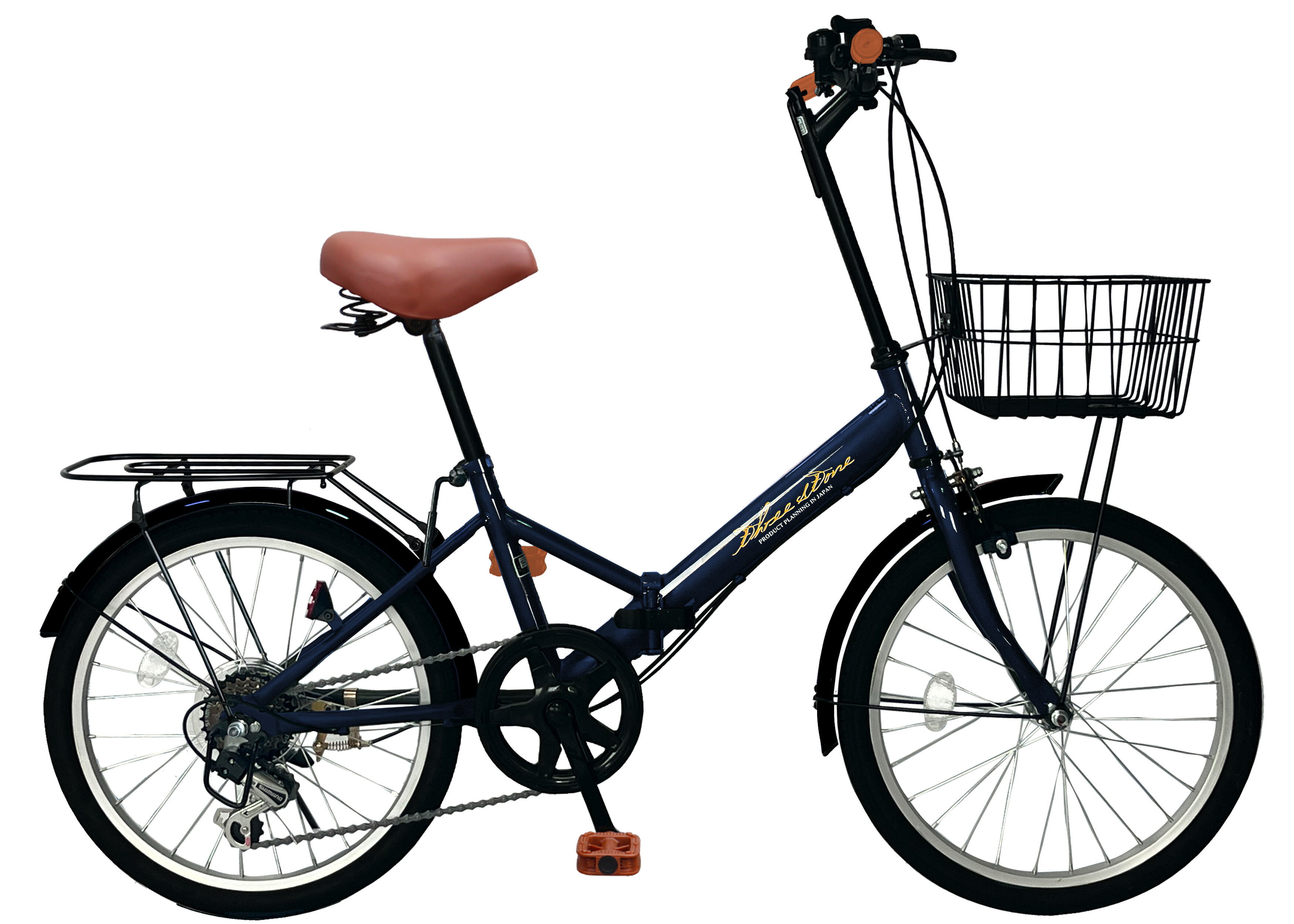 楽天市場】折りたたみ自転車（カラーネイビー）の通販